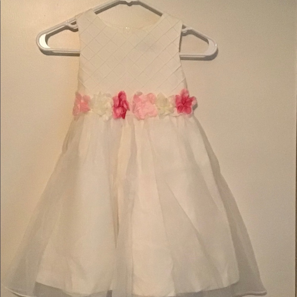 Rare Editions white dress size 5